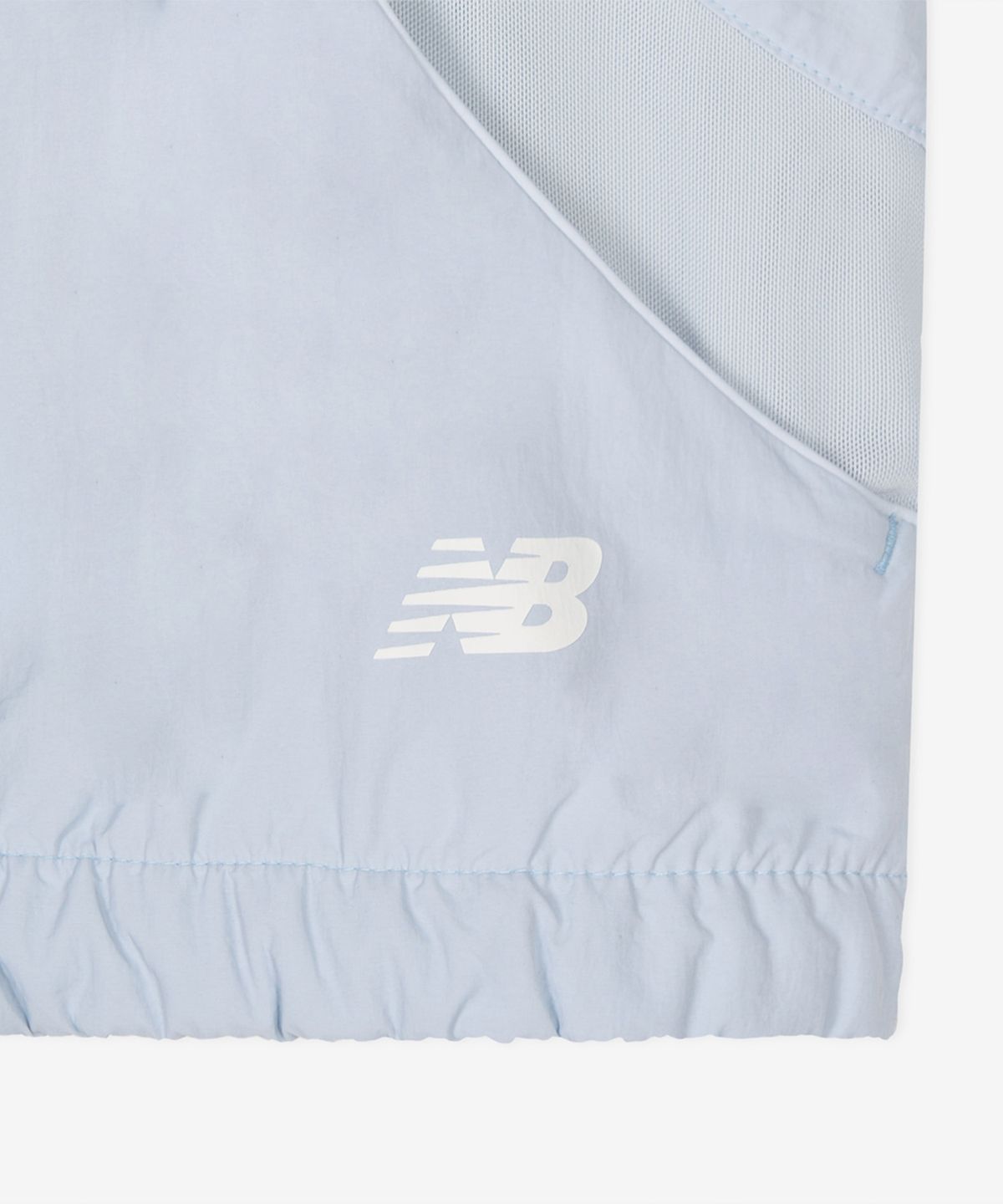 뉴발란스(NEW BALANCE) NBNAG2W412 / WOMEN 에센셜 경량 스탠넥 우븐자켓 (LIGHT BLUE)