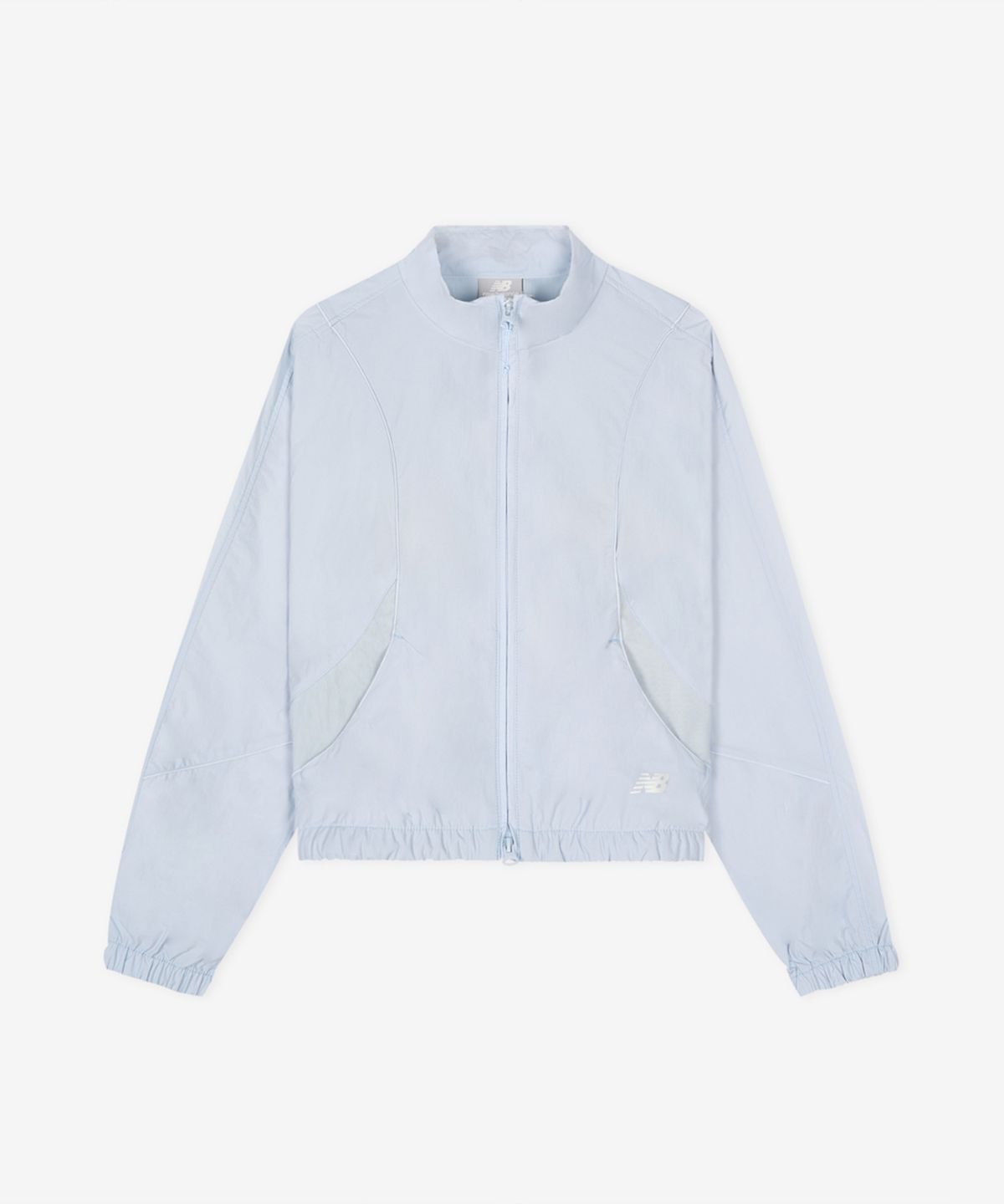 뉴발란스(NEW BALANCE) NBNAG2W412 / WOMEN 에센셜 경량 스탠넥 우븐자켓 (LIGHT BLUE)