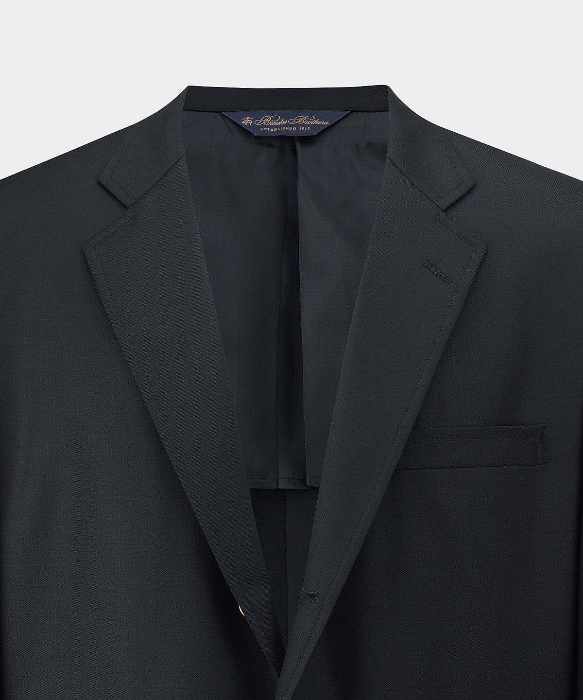 브룩스 브라더스(BROOKS BROTHERS) 클래식핏 더블 6버튼 금장 블레이저 (네이비) (BBJBMNZ504)