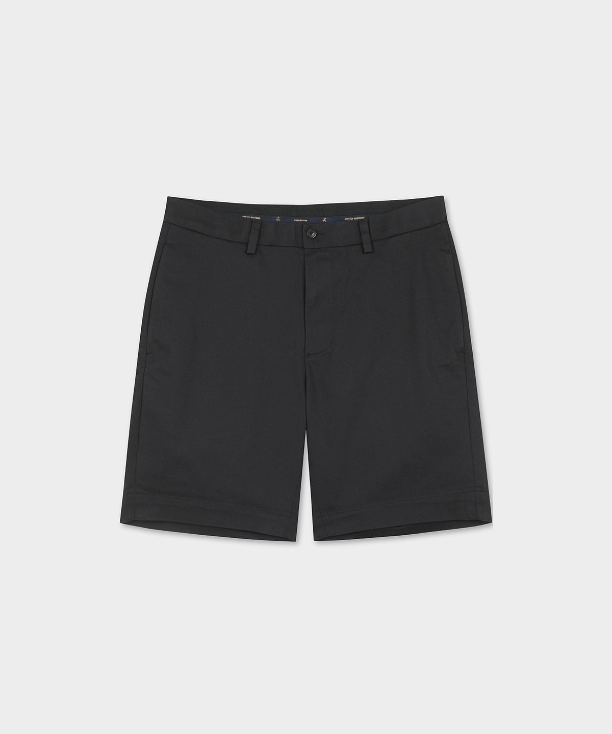 브룩스 브라더스(BROOKS BROTHERS) 플레인 코튼 스트레치 어드밴티지 쇼츠 (블랙) (BBPSMFZ501)