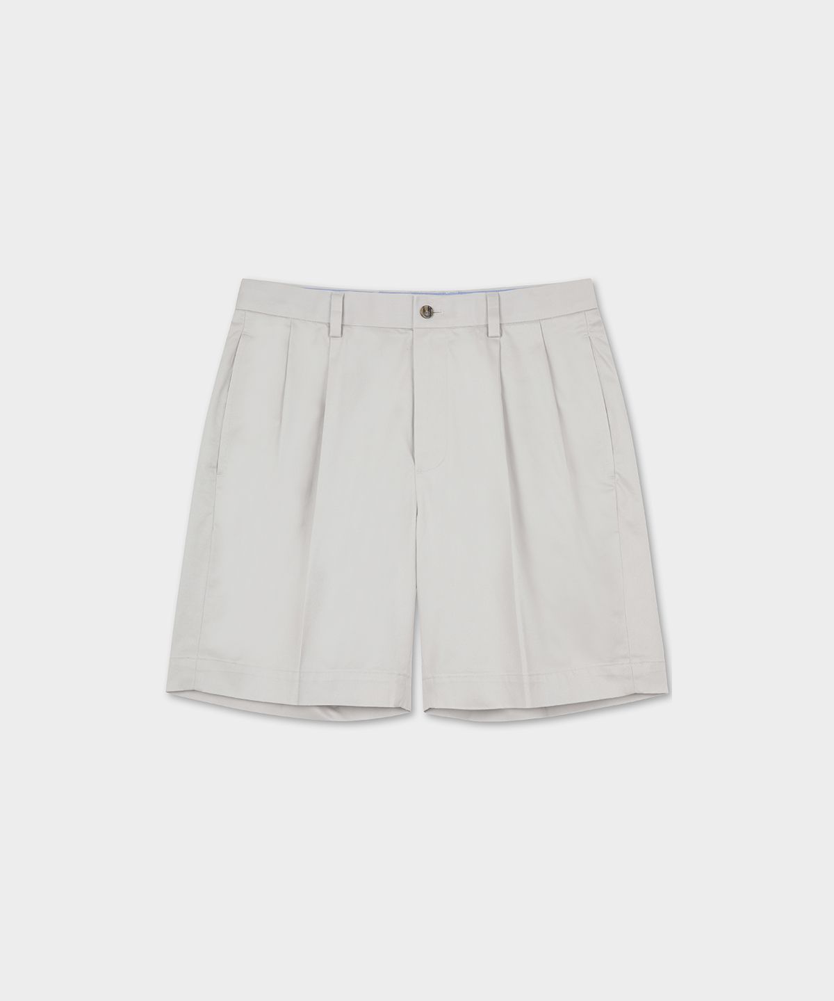 브룩스 브라더스(BROOKS BROTHERS) 플리츠 라이트웨이트 어드밴티지 쇼츠 (스톤) (BBPSMMZ502)