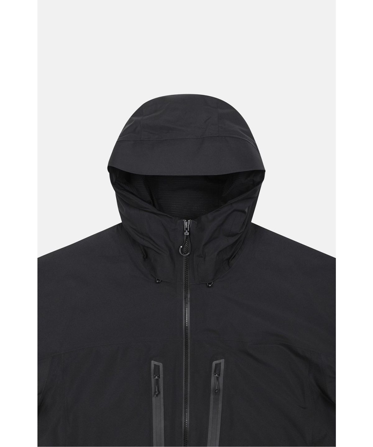 코오롱스포츠(KOLON SPORT) 남성 윈드체이서 고어텍스 후드 방수 재킷 JWJGX26211BLK