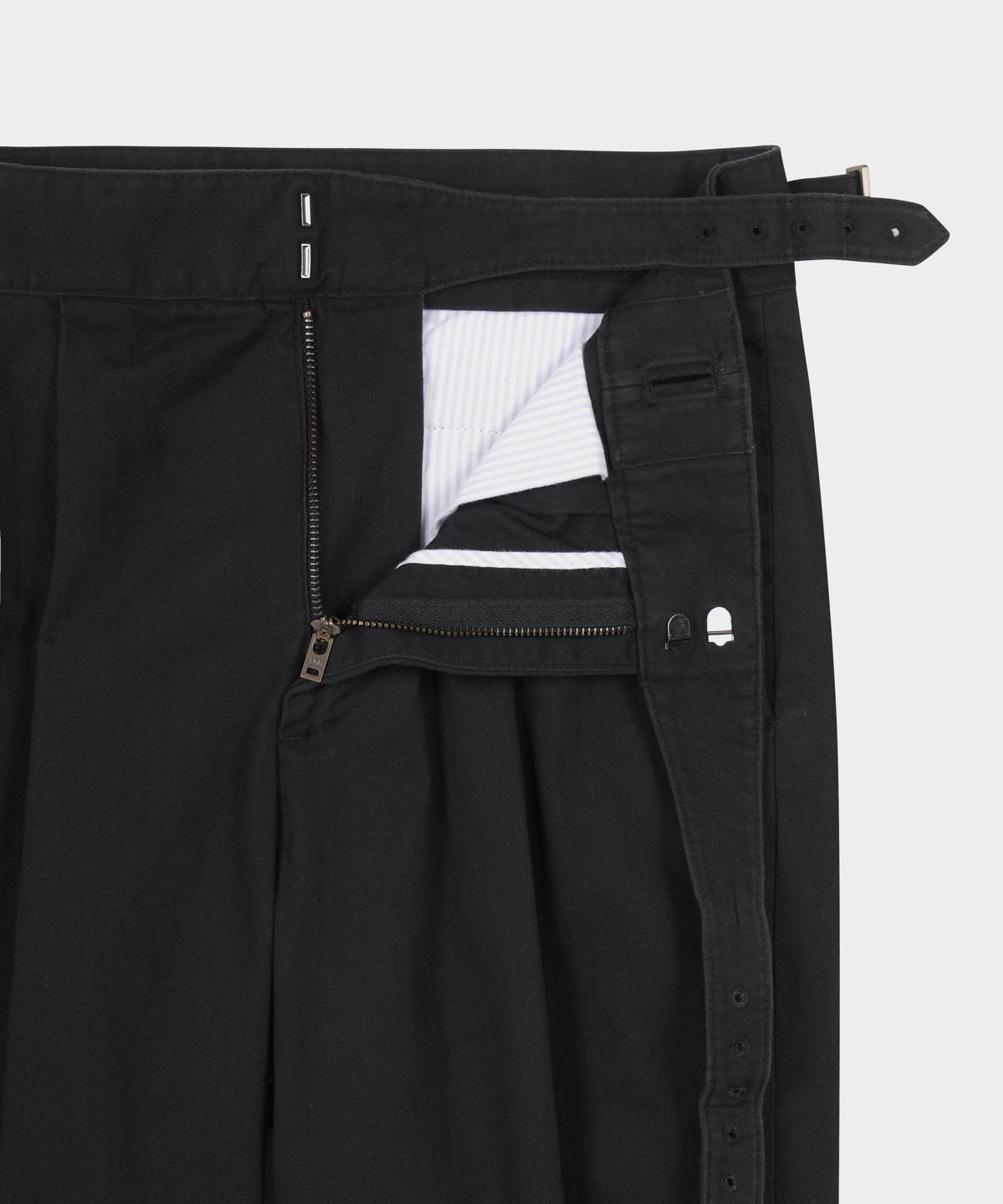 브룩스 브라더스(BROOKS BROTHERS) 구르카 팬츠 (블랙) (BBPCMMG101)