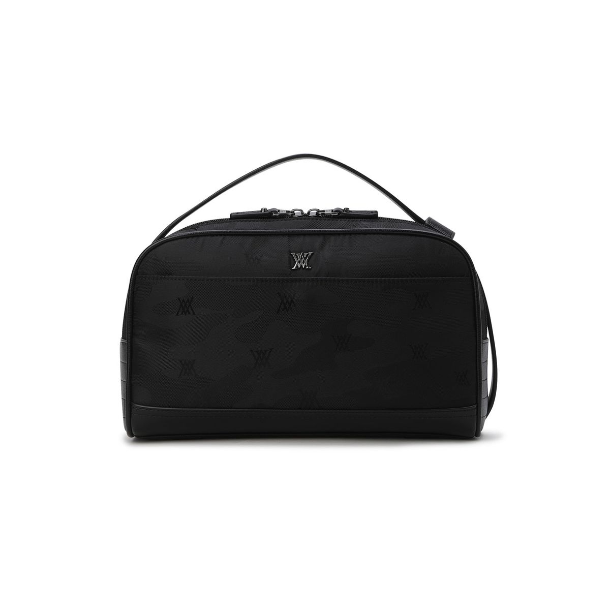 어뉴골프(ANEW GOLF) UNI CAMO JACQUARD POUCH_BK