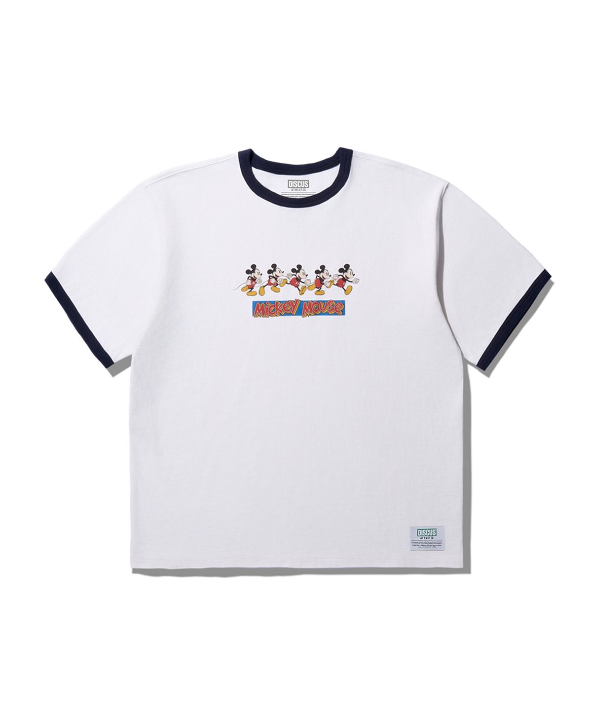 디스커스 애슬레틱(DISCUS ATHLETIC) [2COLORS] 러닝 미키 티셔츠