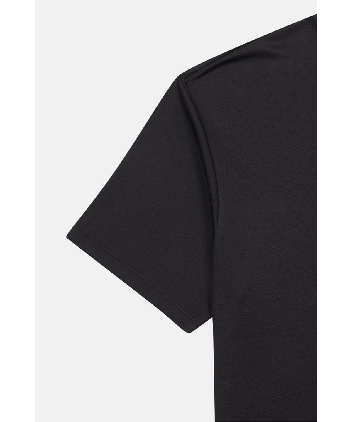 코오롱스포츠(KOLON SPORT) HERO 폴라텍 그래픽 반팔 라운드 티셔츠 JWTCX26057BLK