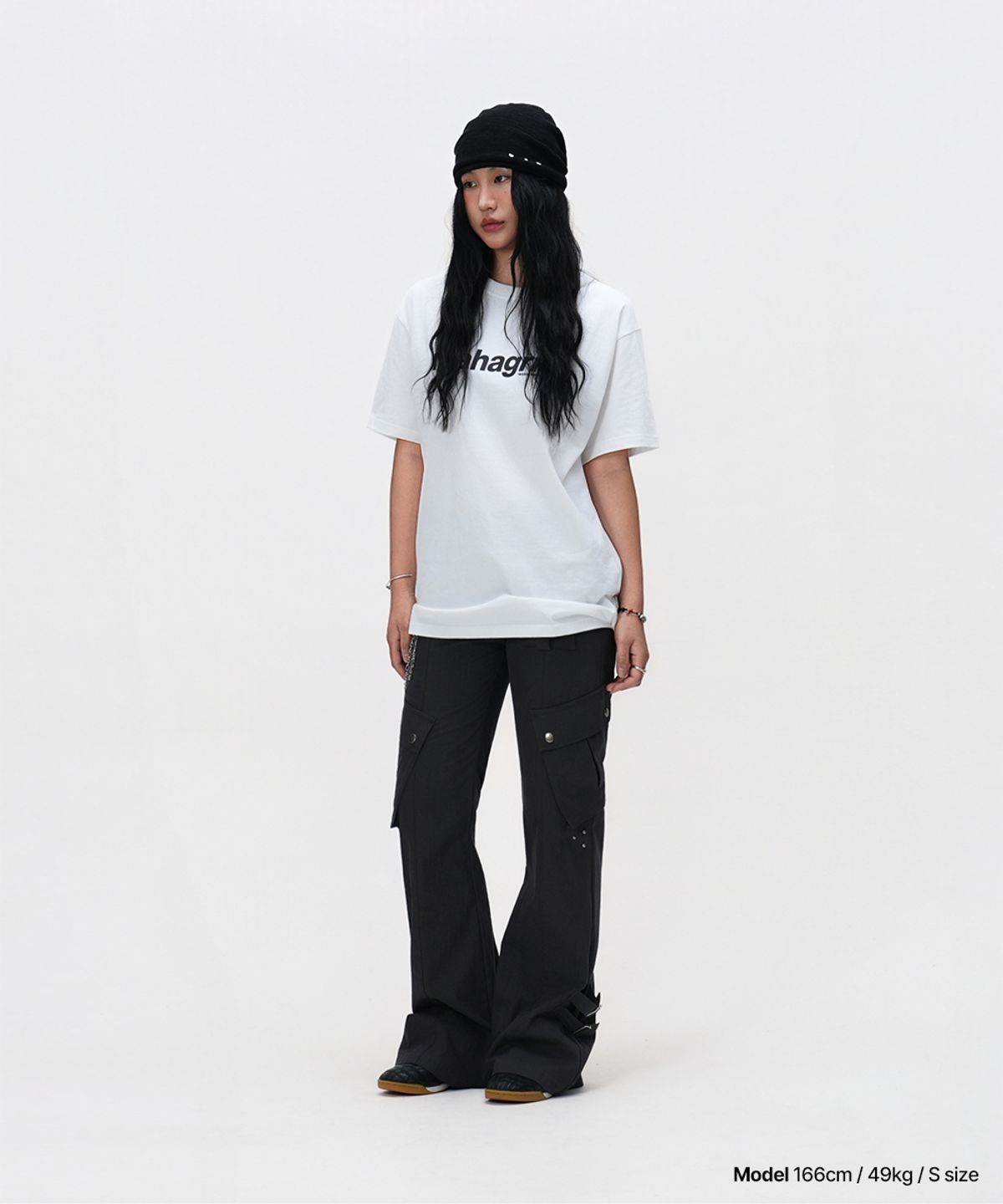 마하그리드(MAHAGRID) BASIC LOGO TEE WHITE(MG2CMMT502A)