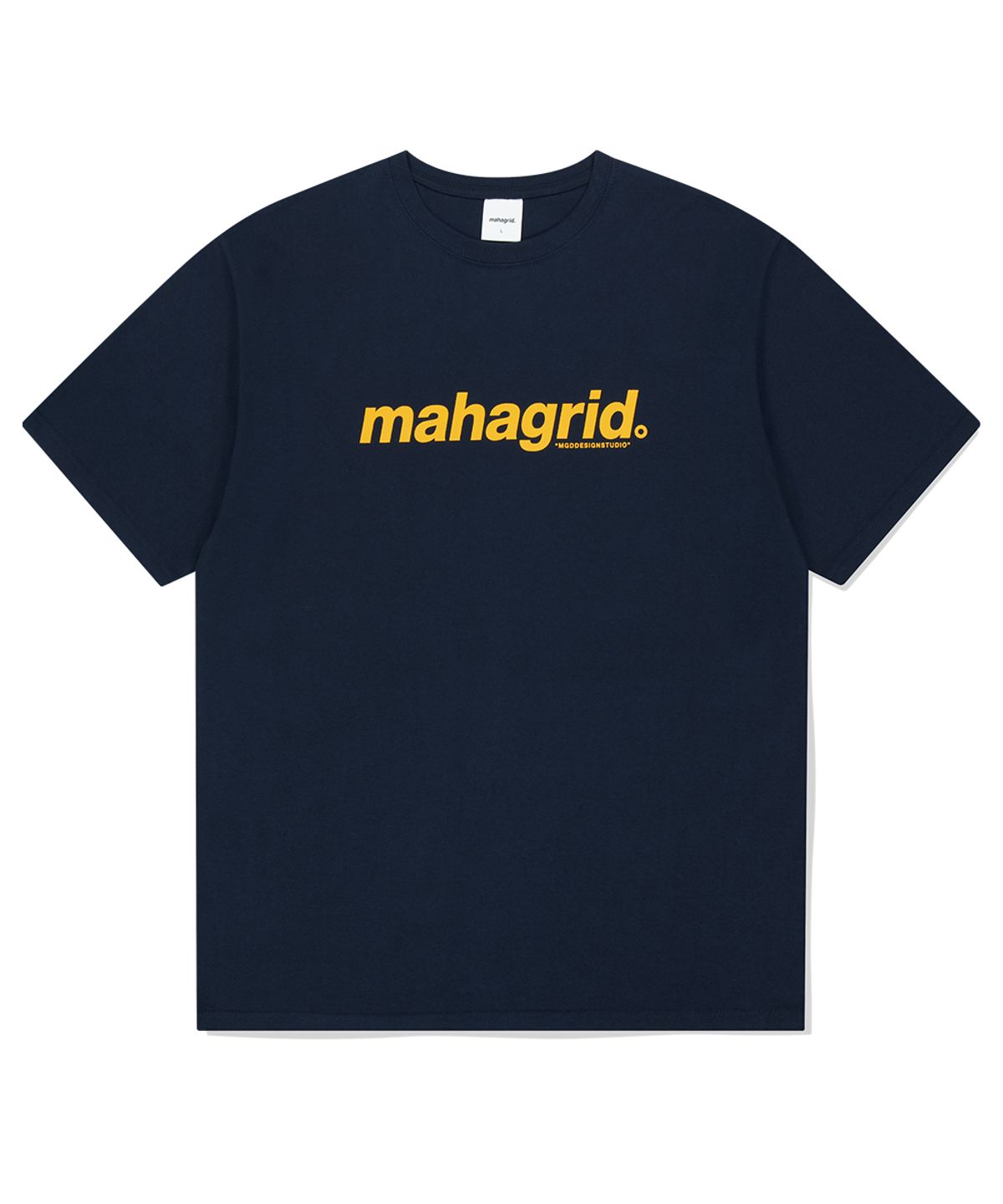 마하그리드(MAHAGRID) BASIC LOGO TEE NAVY(MG2CMMT502A)