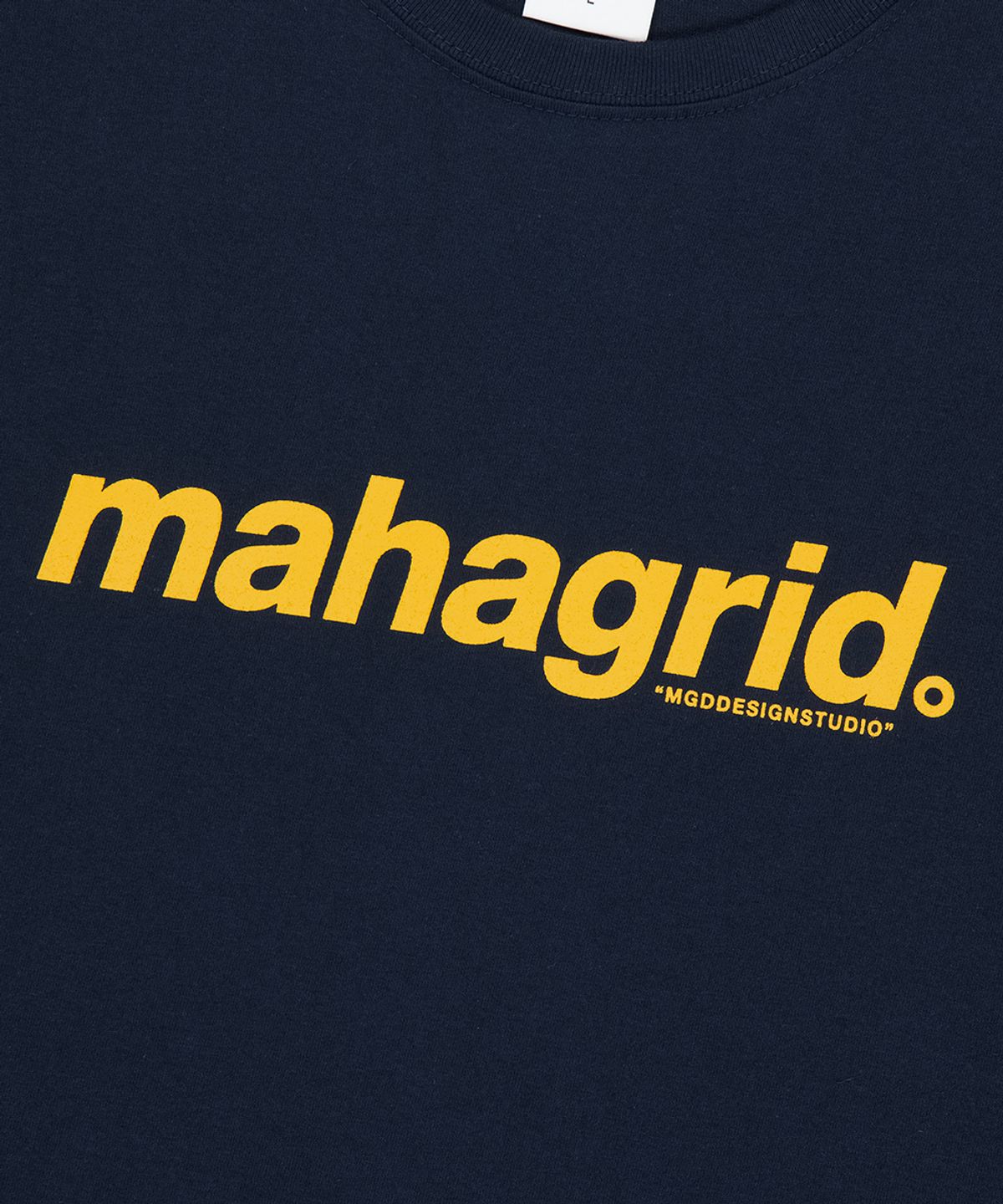 마하그리드(MAHAGRID) BASIC LOGO TEE NAVY(MG2CMMT502A)