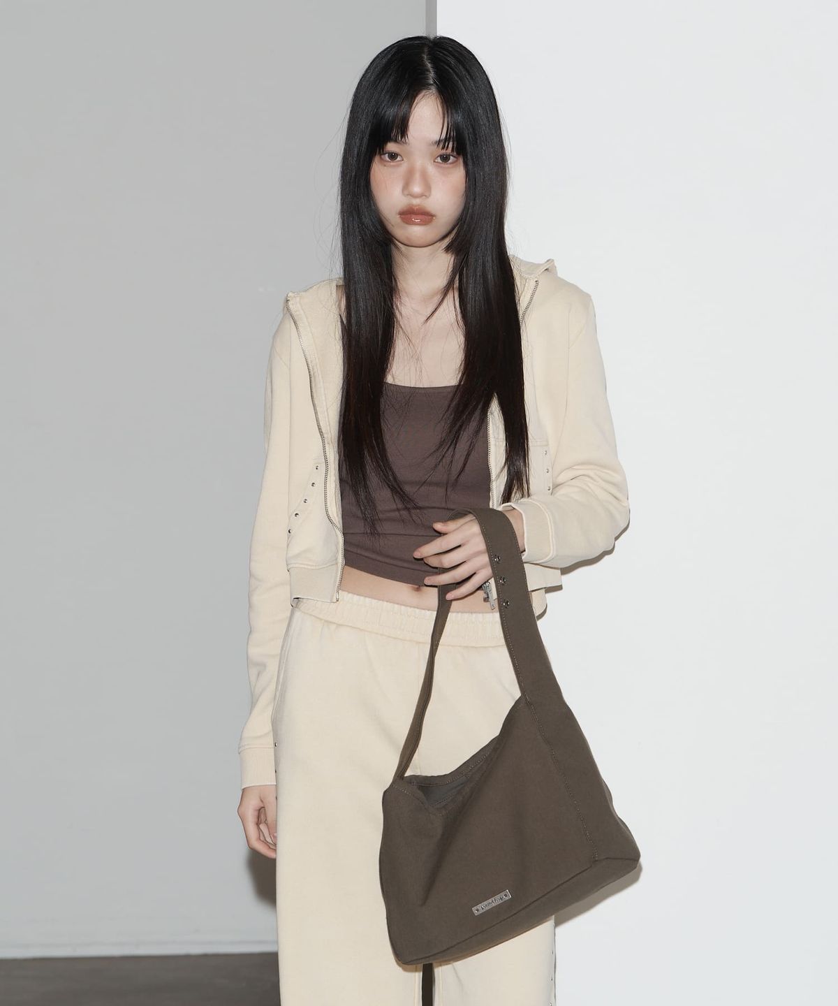 피넛루프(PEANUT LOOP) Essential Organizer Bag Khaki