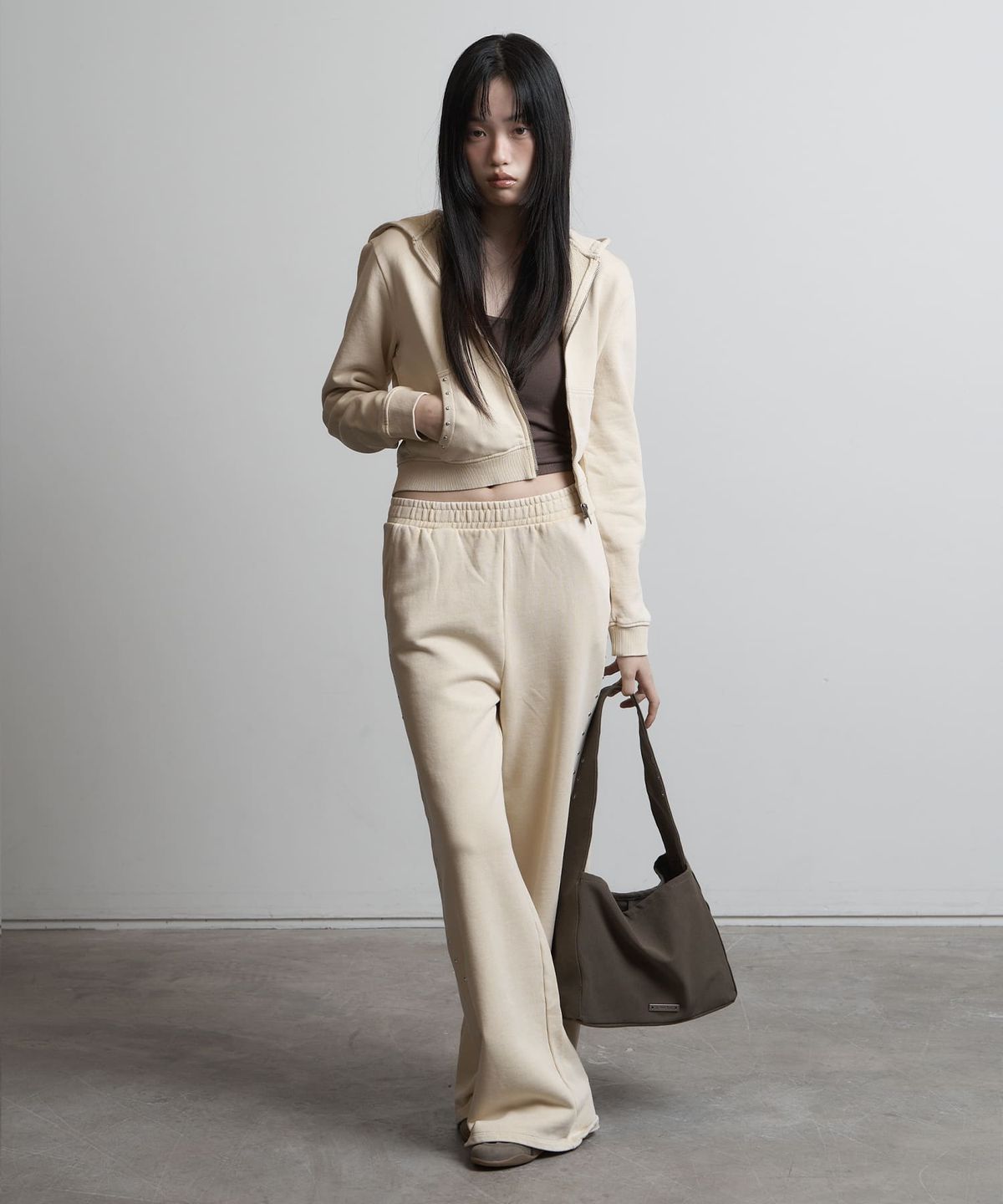 피넛루프(PEANUT LOOP) Essential Organizer Bag Khaki