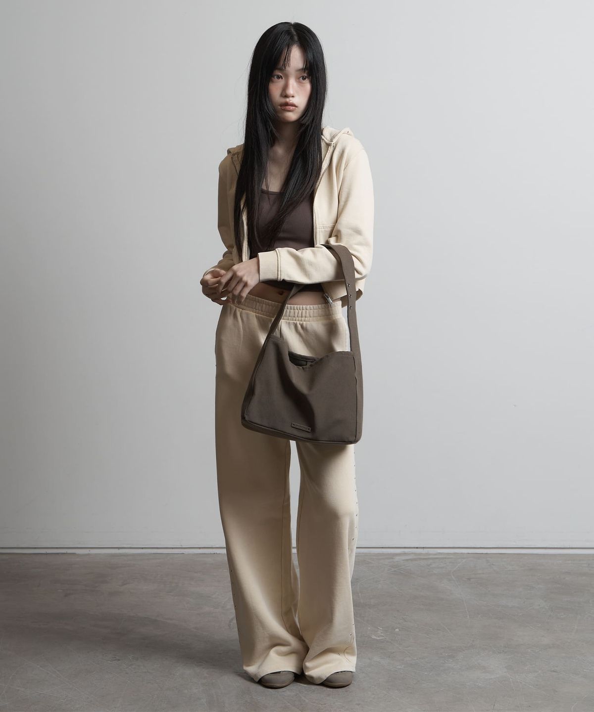 피넛루프(PEANUT LOOP) Essential Organizer Bag Khaki