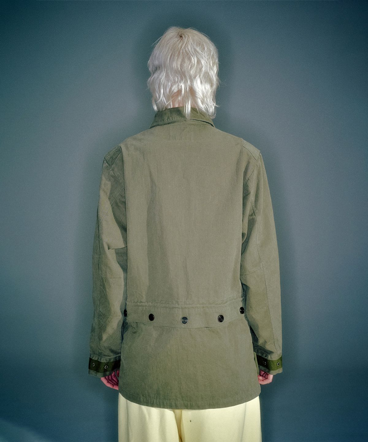 베이컨트 아카이브(VACANT ARCHIVE) WOMEN LEVINE DOCKING FIELD JACKET KHAKI