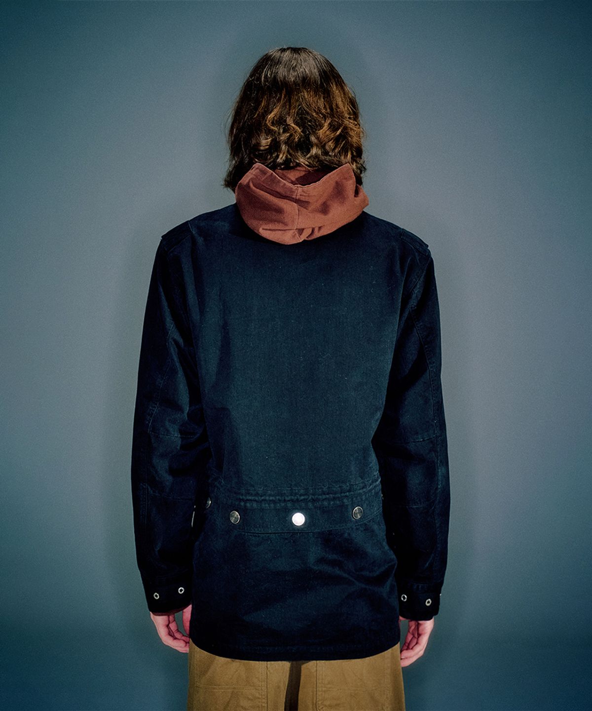베이컨트 아카이브(VACANT ARCHIVE) MEN LEVINE DOCKING FIELD JACKET BLACK