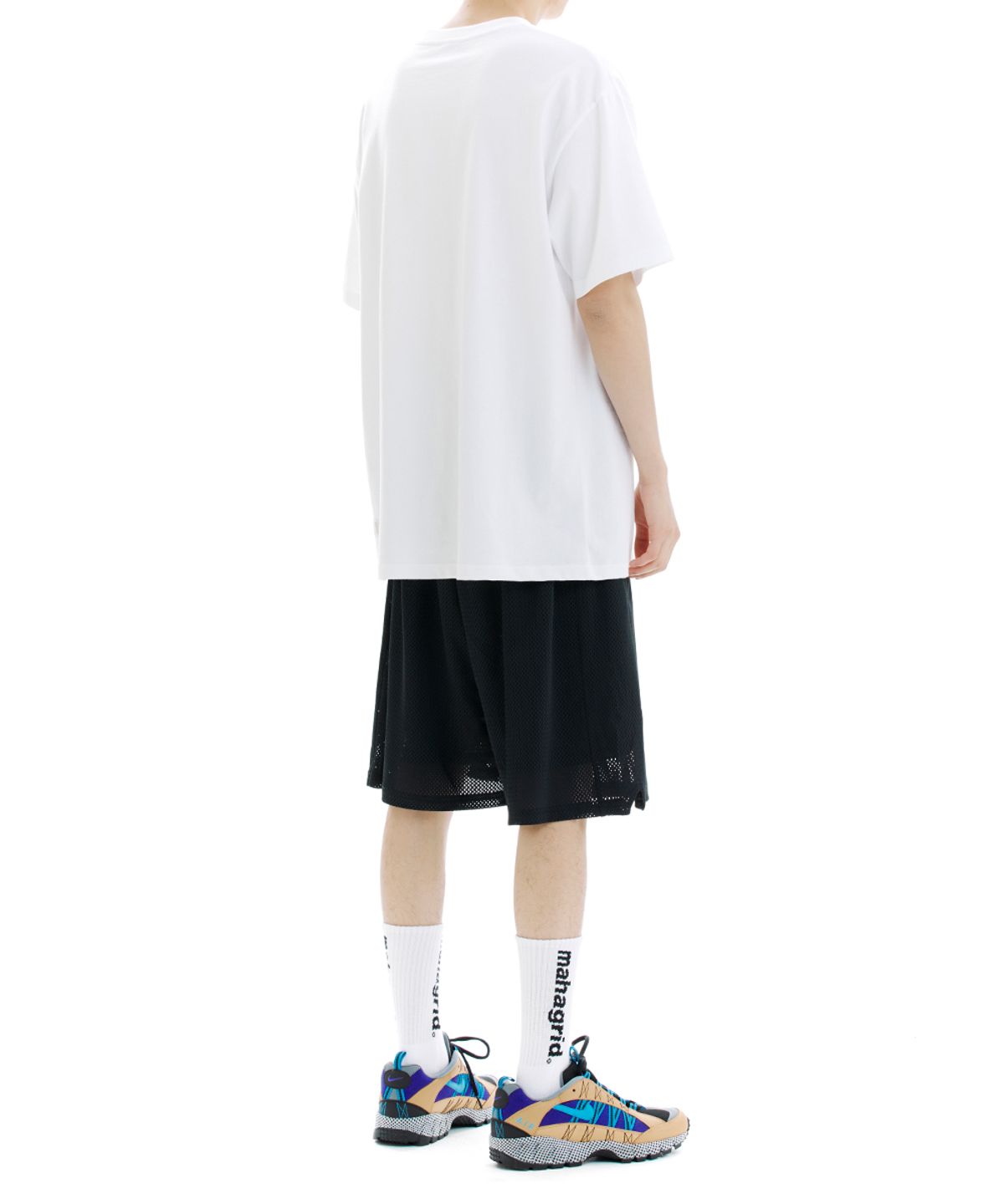 마하그리드(MAHAGRID) THIRD LOGO TEE WHITE(MG2CMMT508A)