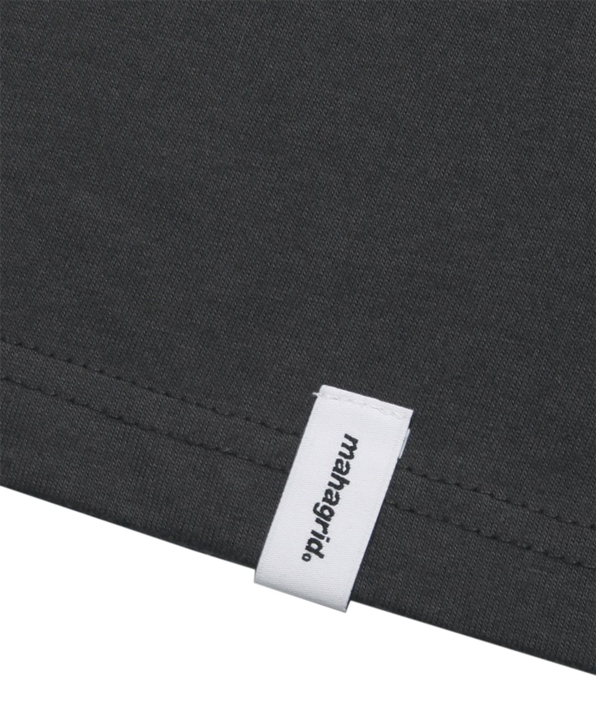 마하그리드(MAHAGRID) THIRD LOGO TEE CHARCOAL(MG2CMMT508A)