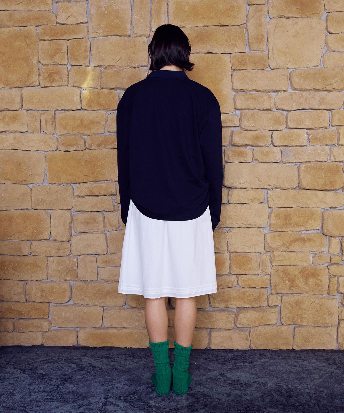 프리터(FRITUR) Pintuck Embroidered Skirt White_F261SK04