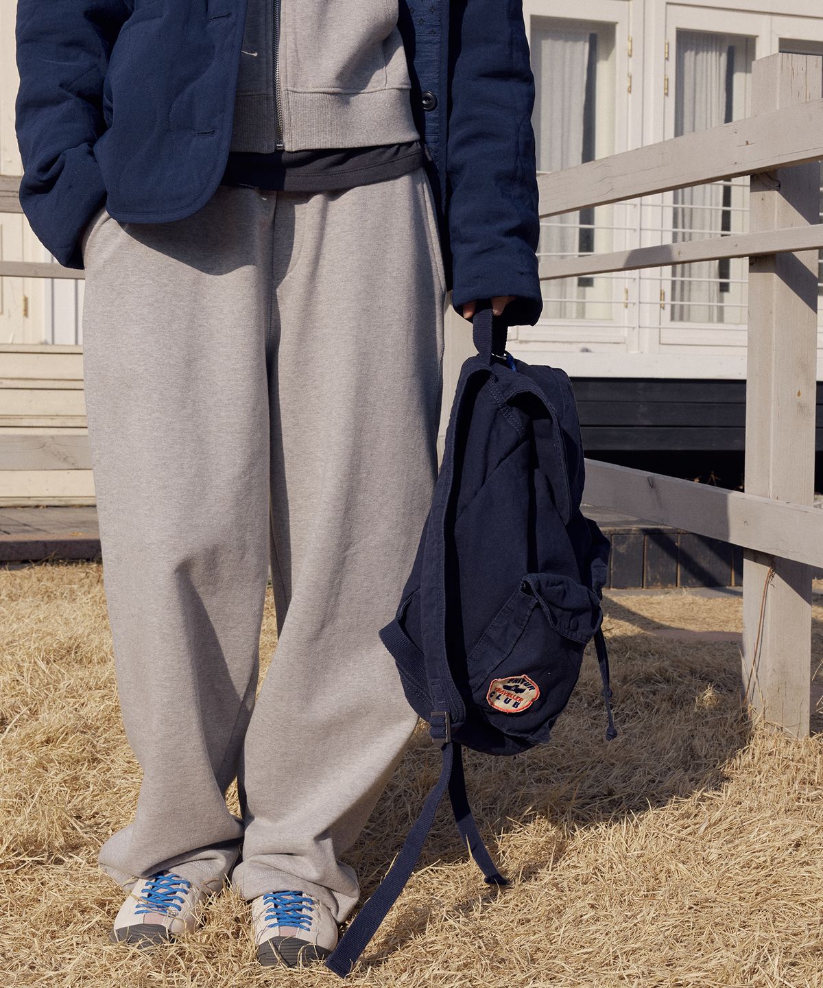 프리터(FRITUR) Voyager Sweat Pants Grey_F261PT05