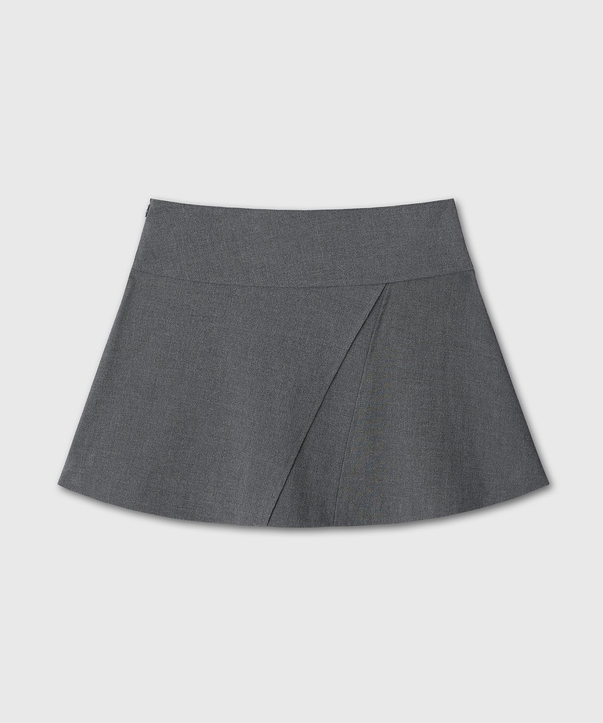 다이브인 우먼(DIVEIN WOMEN) FLARE SHORT SKIRT (GRAY)