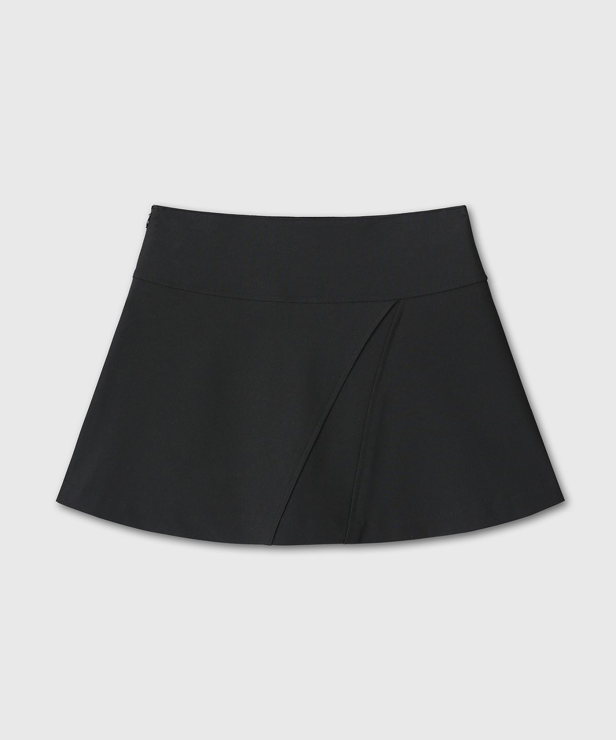 다이브인 우먼(DIVEIN WOMEN) FLARE SHORT SKIRT (BLACK)