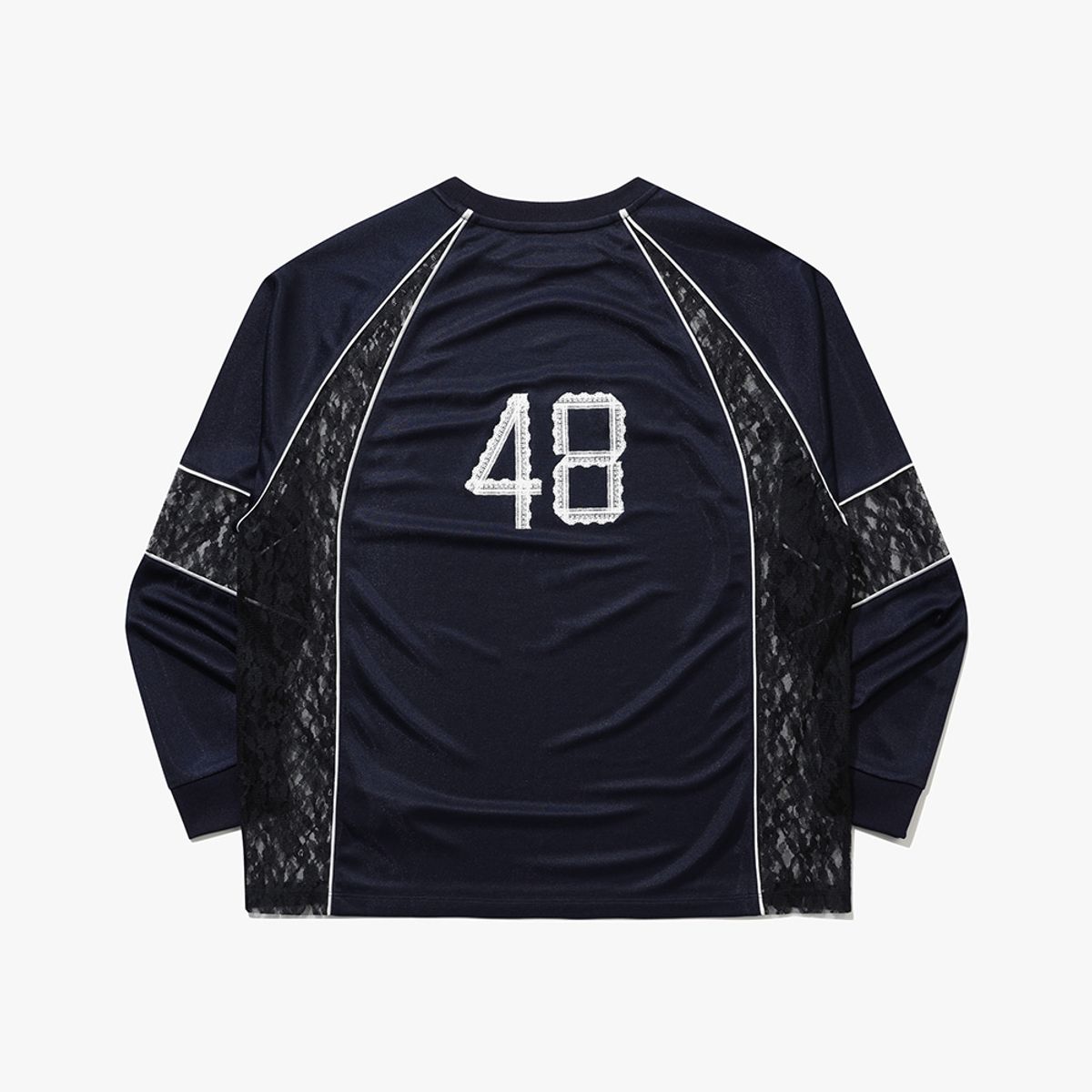 디아도라(diadora) 풋볼 무드 레이스 믹스 티셔츠 우먼 NAVY