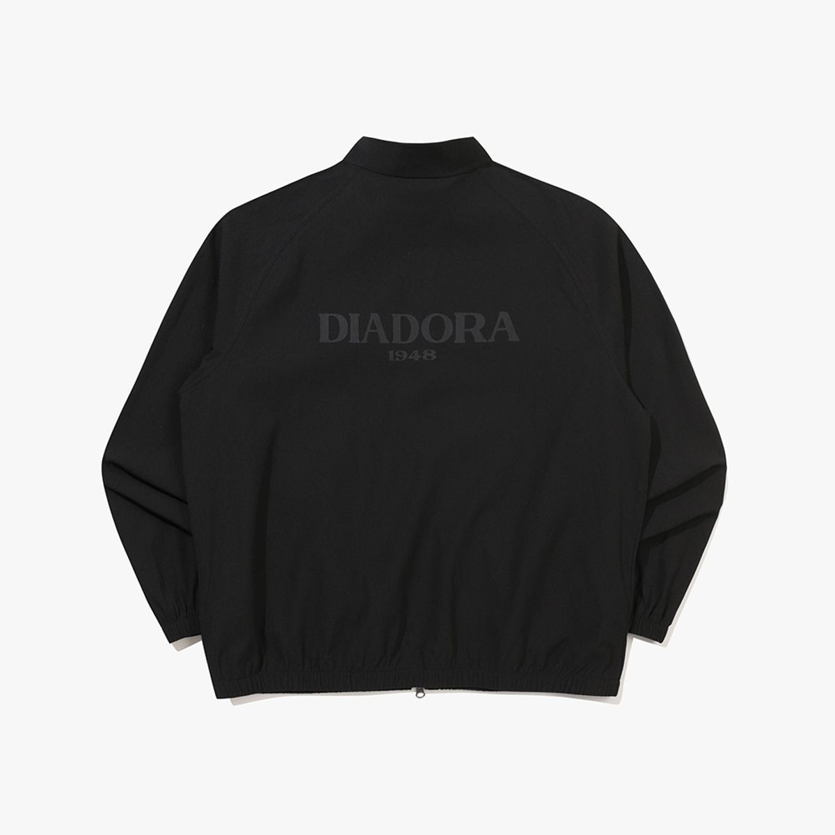 디아도라(diadora) 마이크로 플리츠 자켓 BLACK