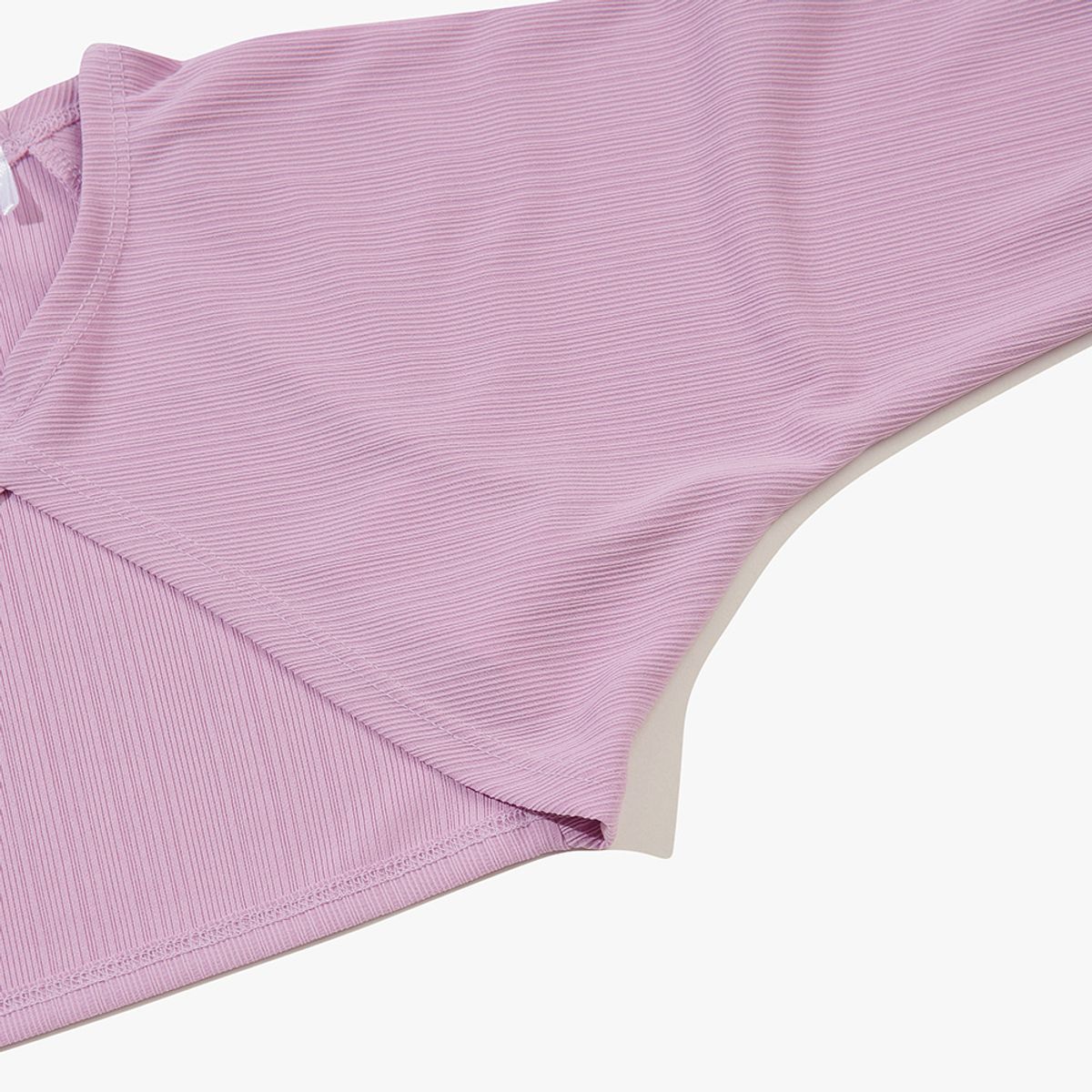 디아도라(diadora) 시어 골지 볼레로 VIOLET