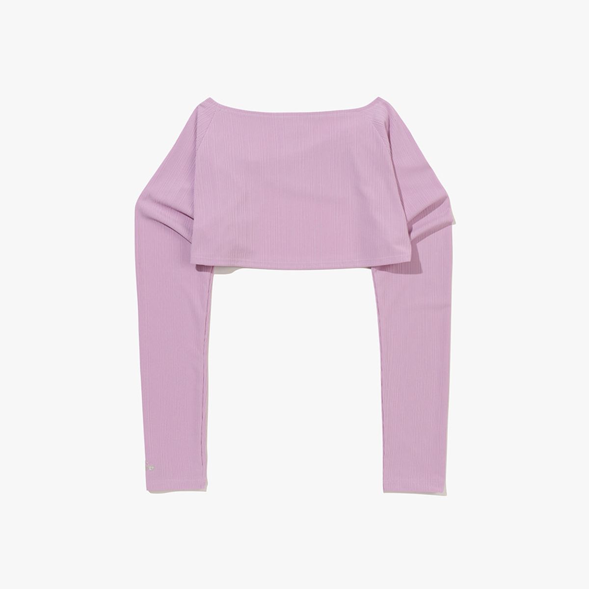 디아도라(diadora) 시어 골지 볼레로 VIOLET