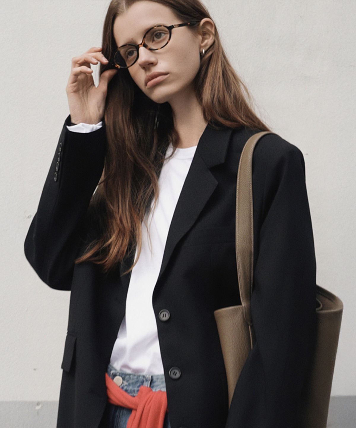 퀸스래빗(Q'SRB) Signature Single-Button Tailored Jacket