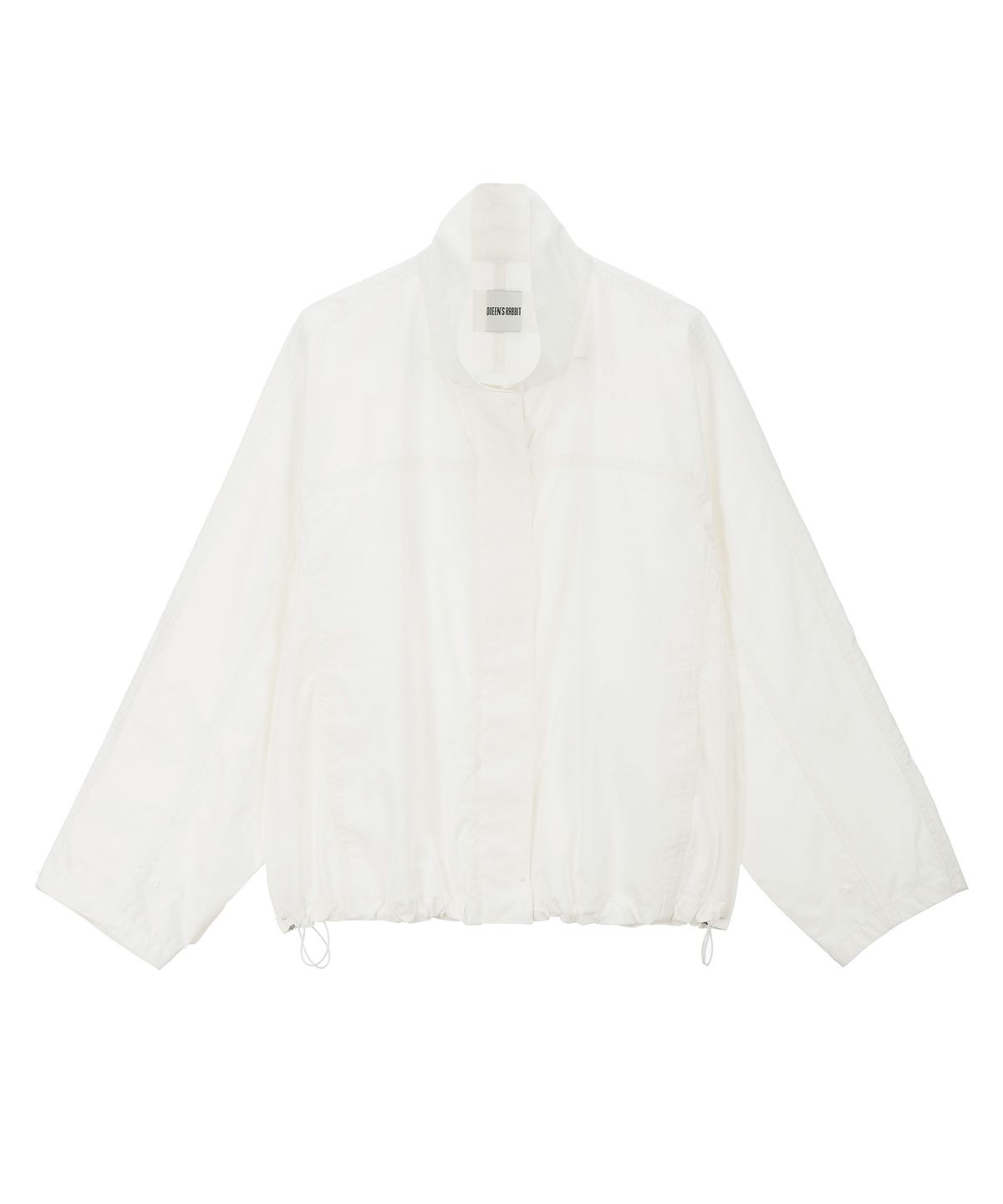 퀸스래빗(Q'SRB) High-Neck Raglan Drawstring Wind Jumper