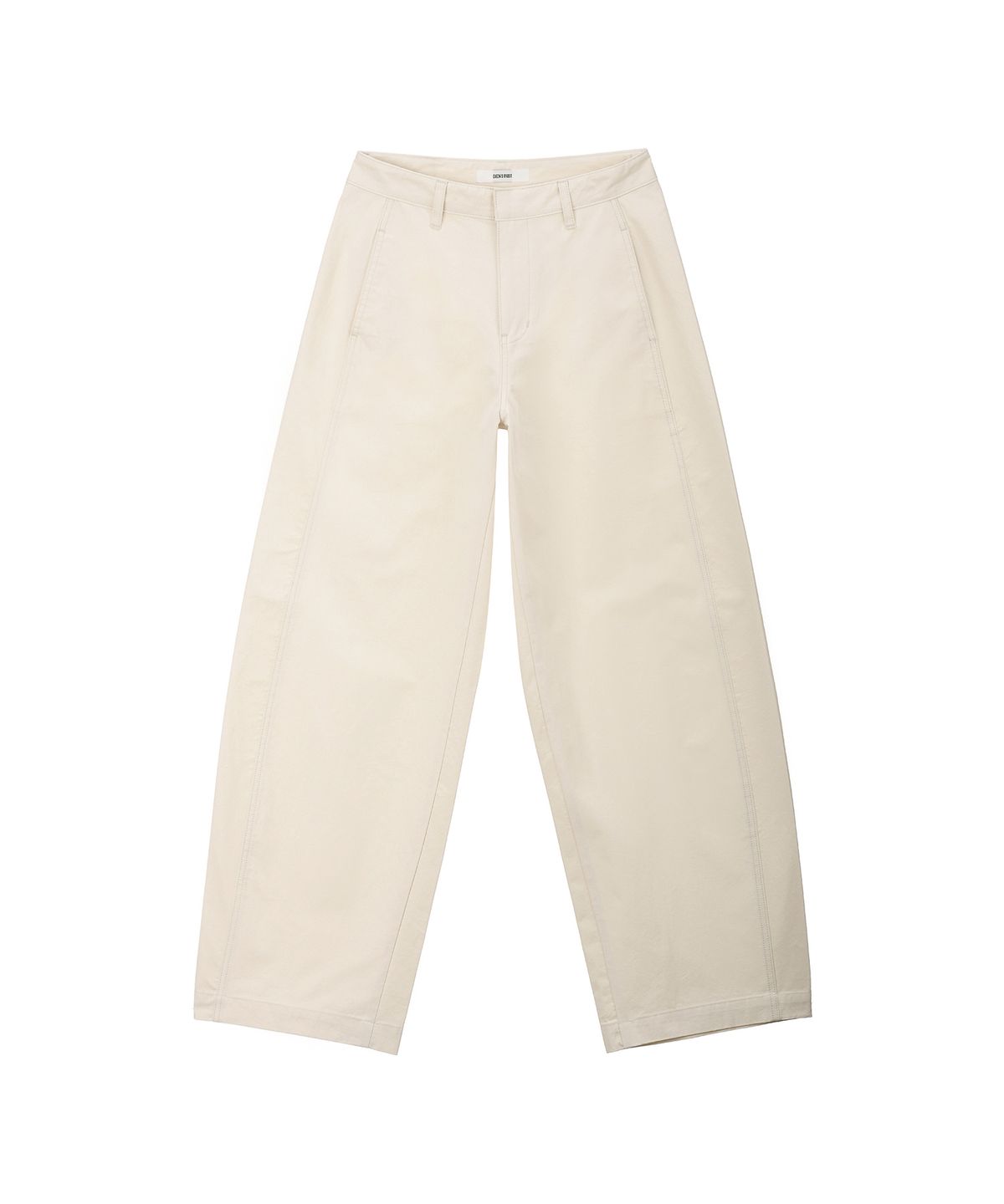퀸스래빗(Q'SRB) Harbor Heavy-weight Cotton Curved Pants