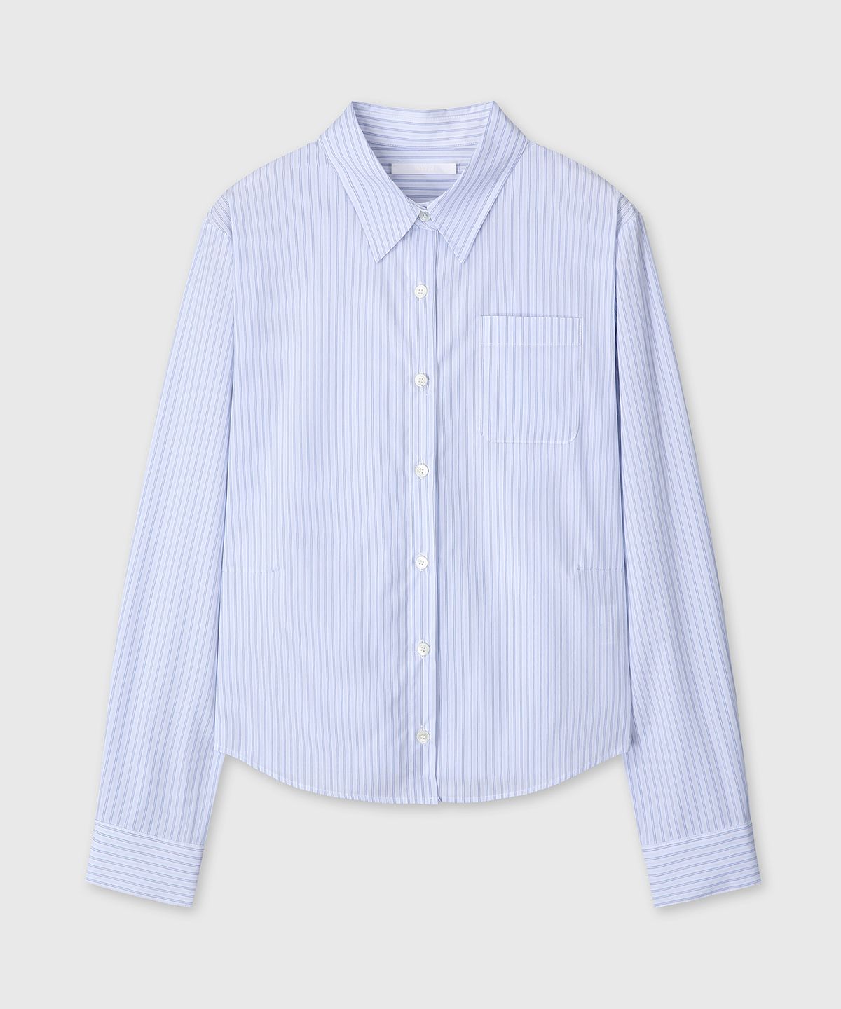 다이브인 우먼(DIVEIN WOMEN) BASIC SLIM FIT SHIRTS (WHITE)
