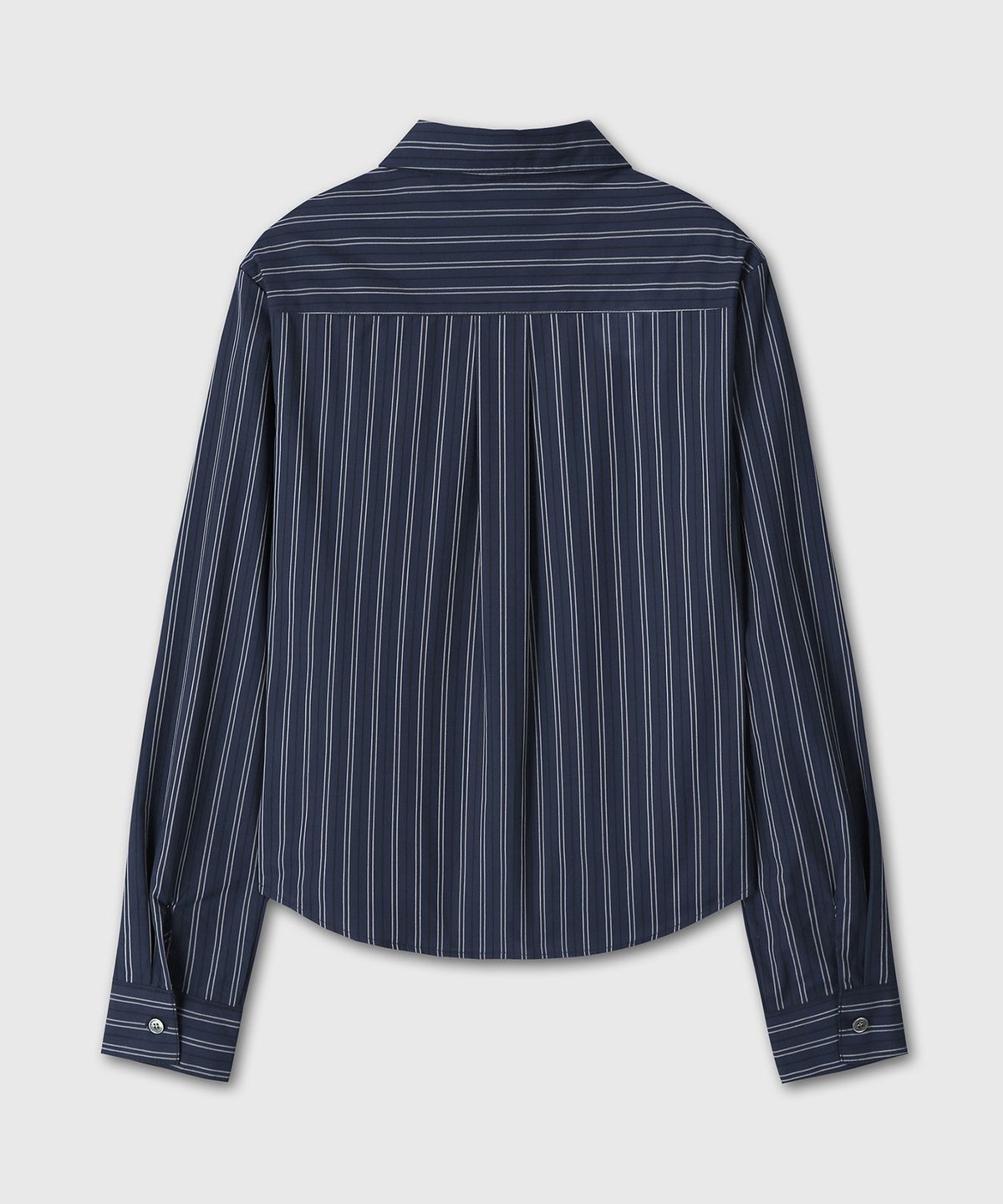 다이브인 우먼(DIVEIN WOMEN) BASIC SLIM FIT SHIRTS (NAVY)