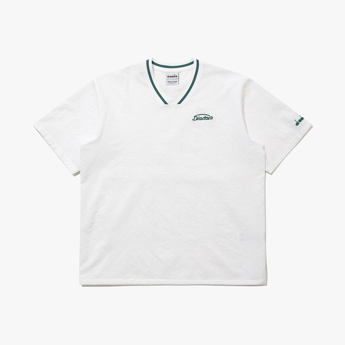 디아도라(diadora) 에어서커 반팔 피스테 OFF WHITE