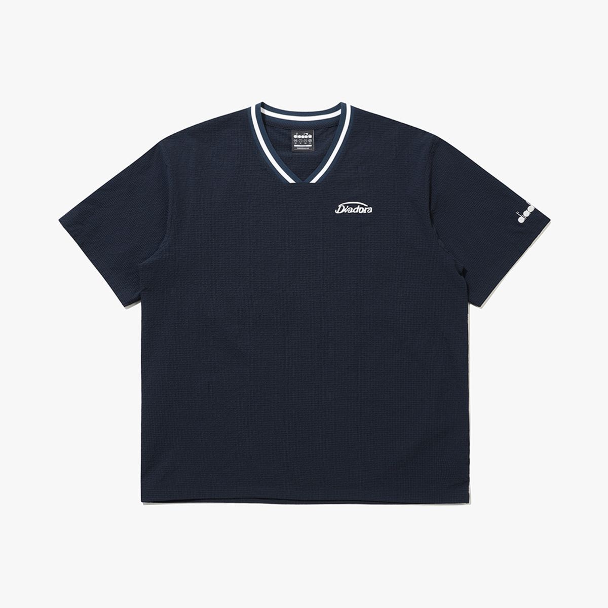디아도라(diadora) 에어서커 반팔 피스테 NAVY