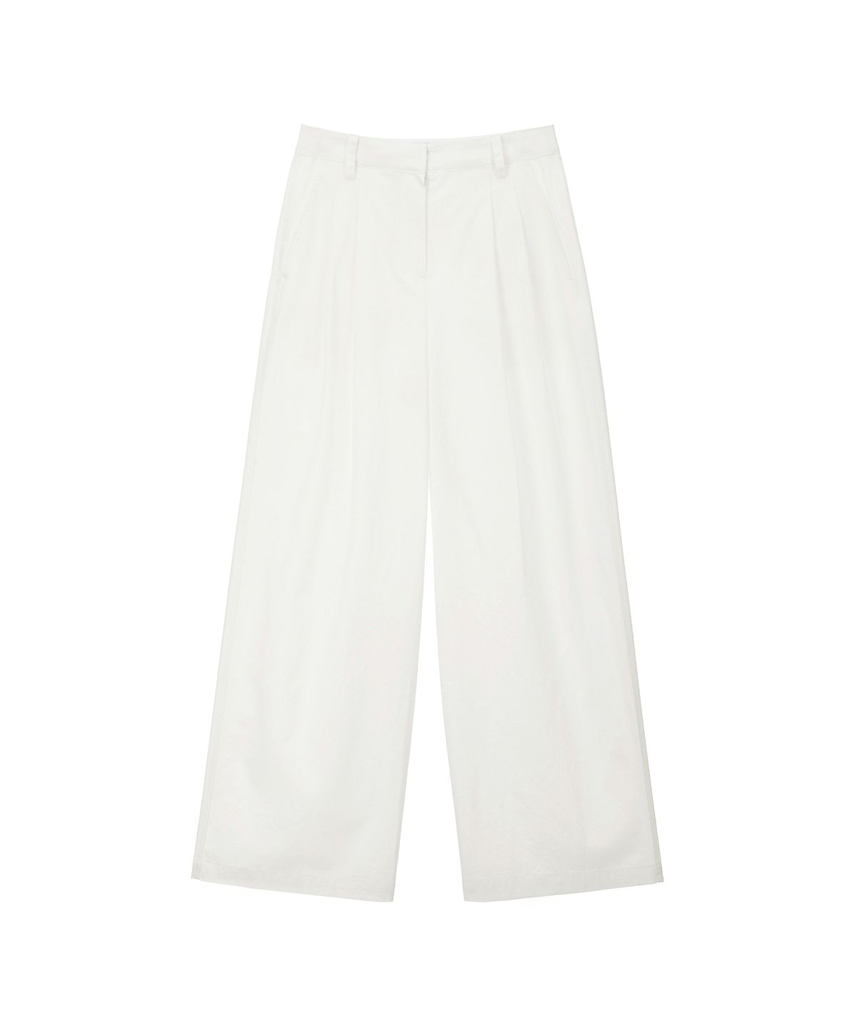 퀸스래빗(Q'SRB) Aiden Cotton Chino Tuck Trousers