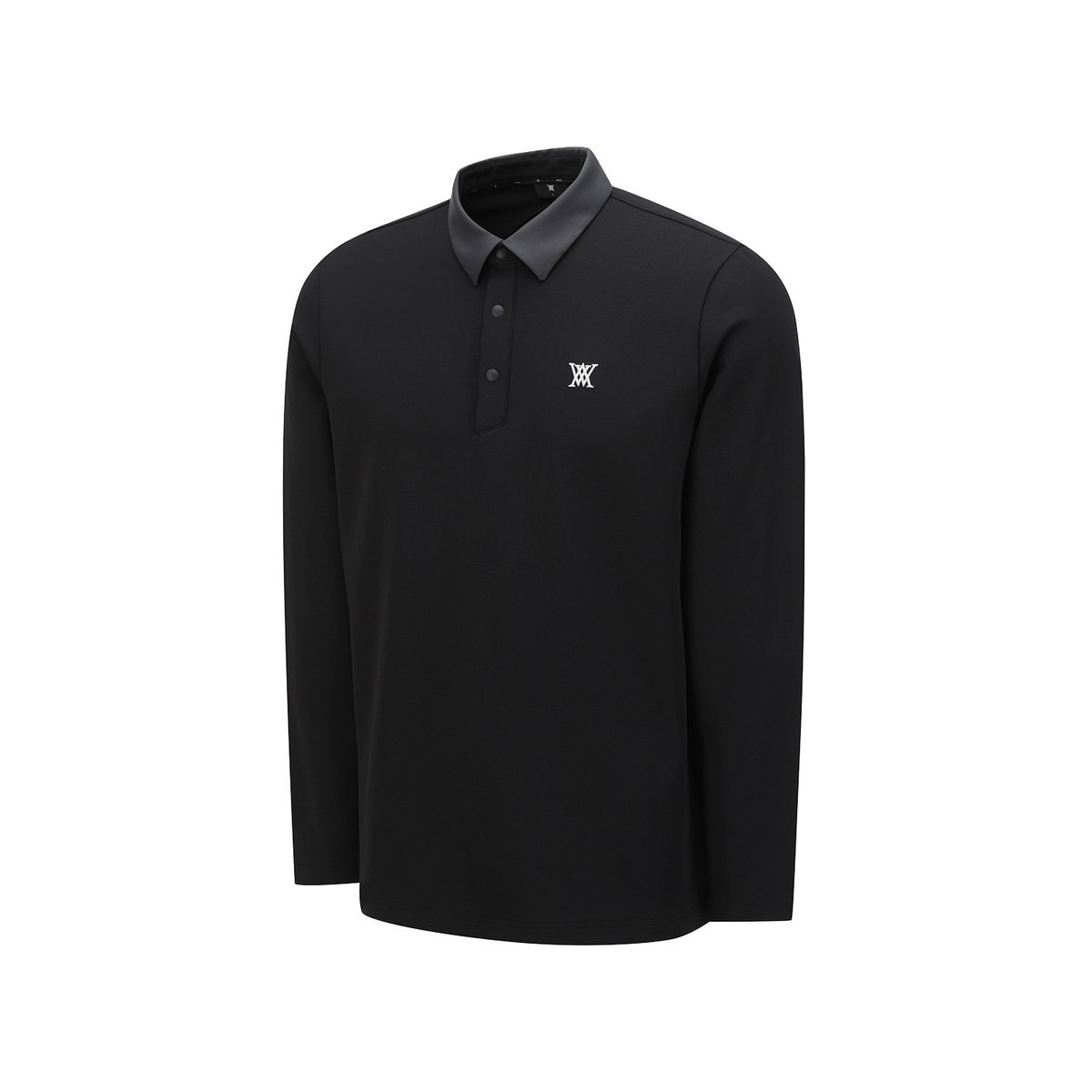 어뉴골프(ANEW GOLF) MEN ESSENTIAL LONG T-SHIRT_BK