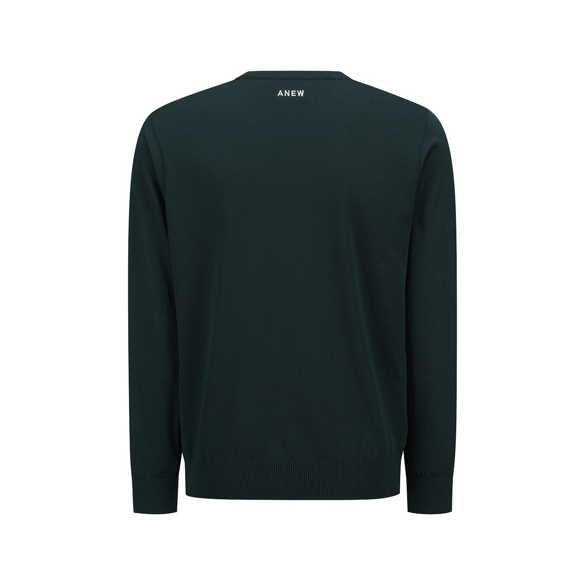 어뉴골프(ANEW GOLF) MEN LINE BLOCKED ROUND SWEATER_DN