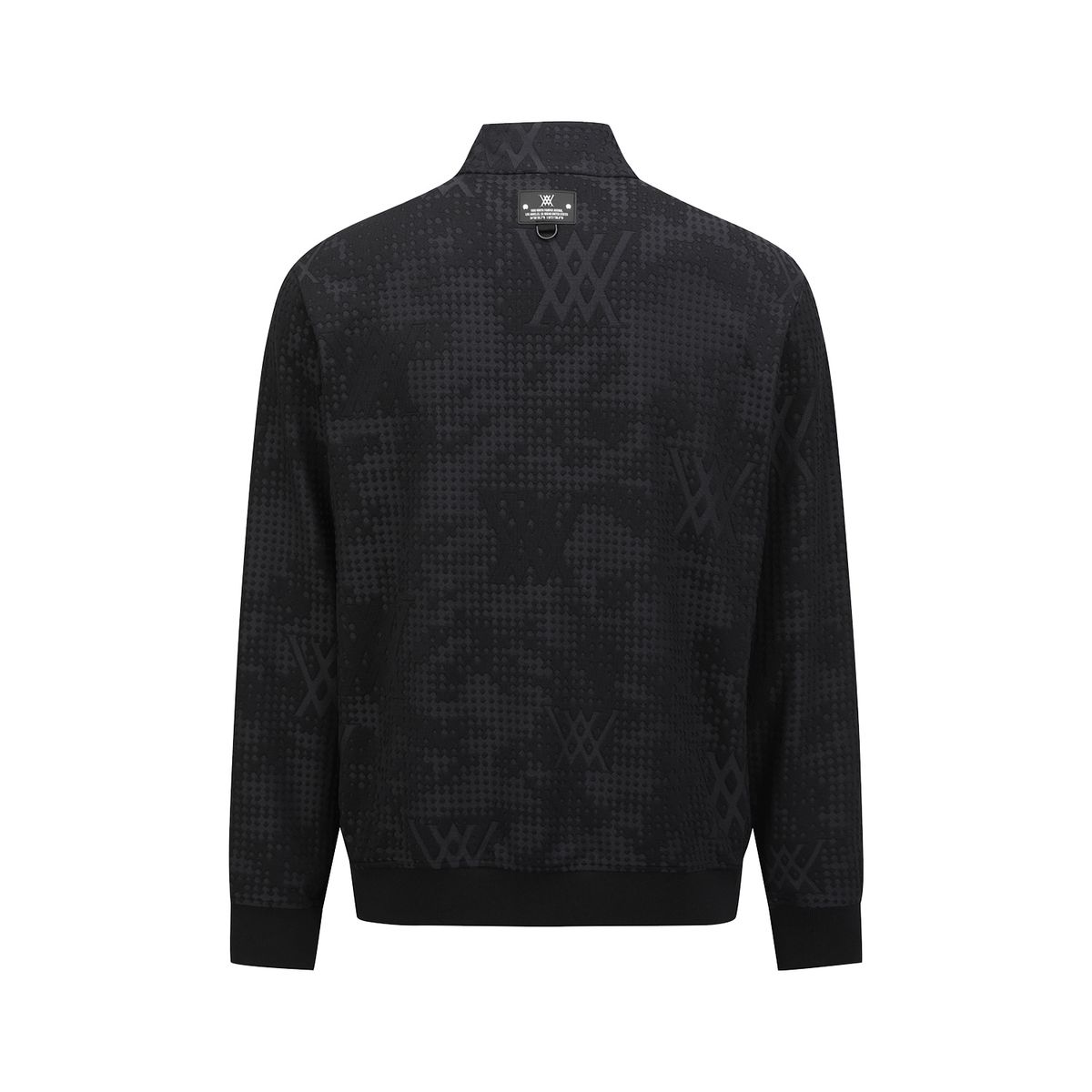 어뉴골프(ANEW GOLF) MEN EMBO JACQUARD JACKET_BK