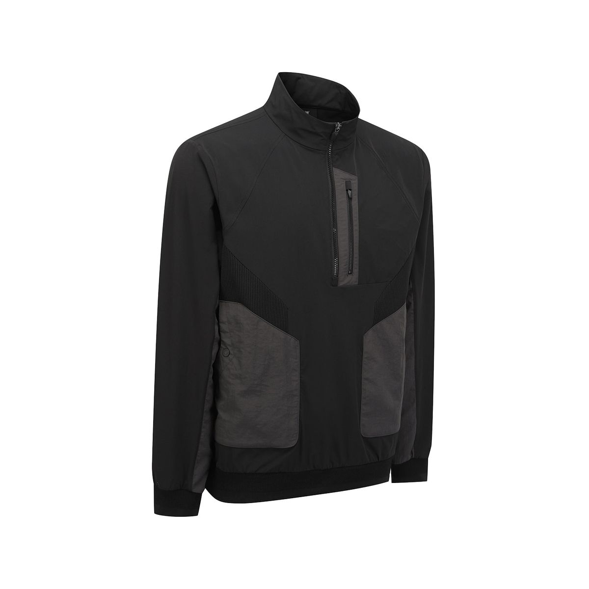 어뉴골프(ANEW GOLF) MEN INCISION ANORAK JACKET_BK