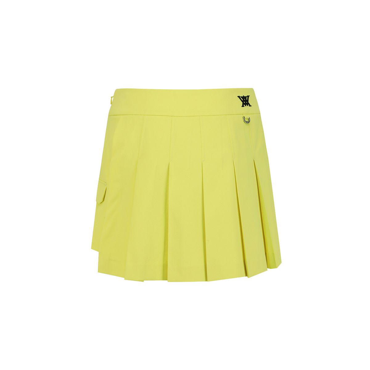 어뉴골프(ANEW GOLF) WOMEN OVER PLEATED HALF PANTS_YE