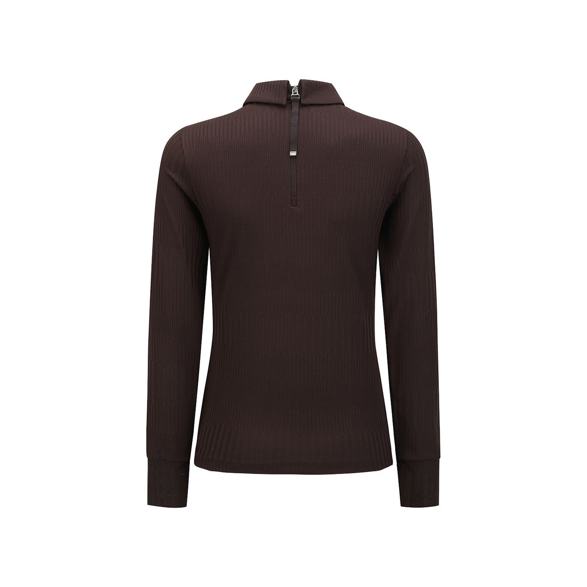 어뉴골프(ANEW GOLF) WOMEN SOLID BACK ZIP LONG T-SHIRT_BR