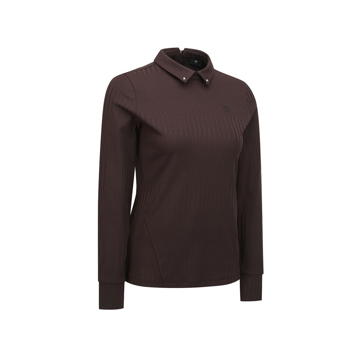 어뉴골프(ANEW GOLF) WOMEN SOLID BACK ZIP LONG T-SHIRT_BR