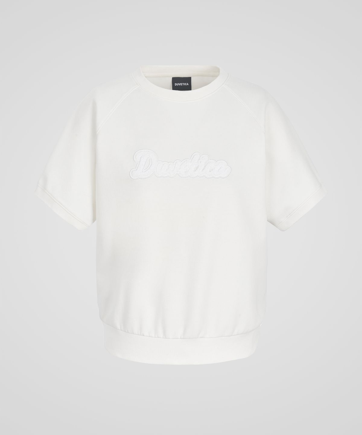 듀베티카(DUVETICA) 하쿠(라이트 아이보리)(여성 반팔티셔츠)