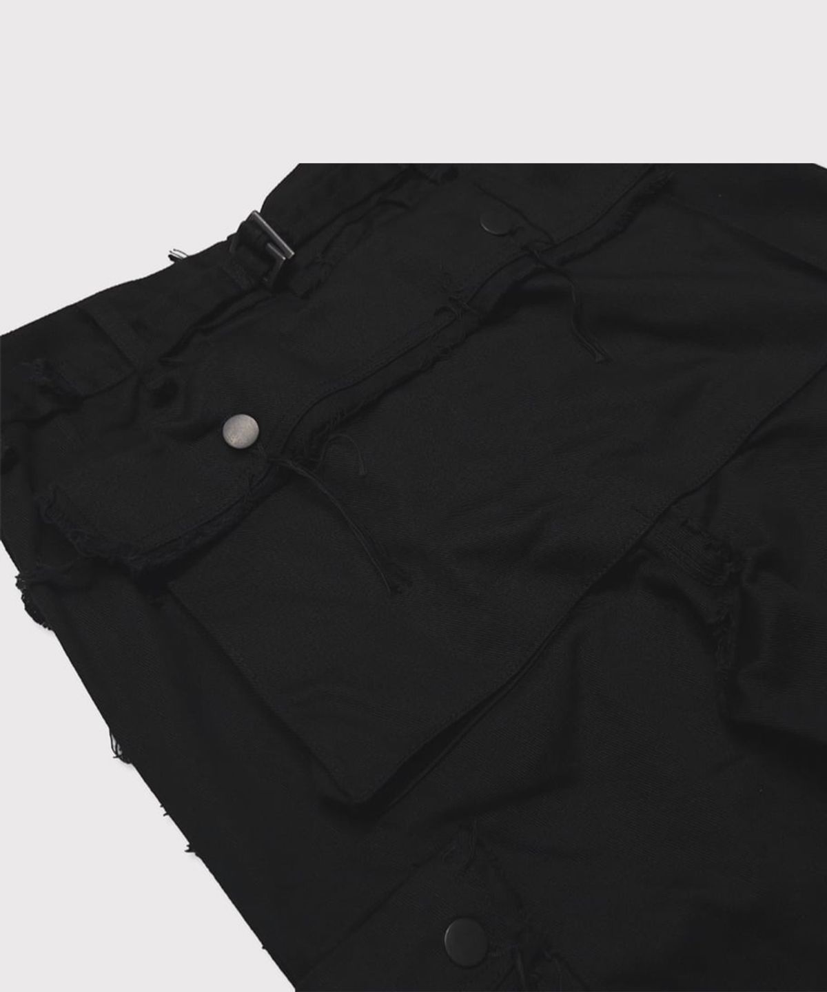 마이너스(MINUS) Slash Seam HBT Cargo BK(CLASSIC TWILL) - BLACK
