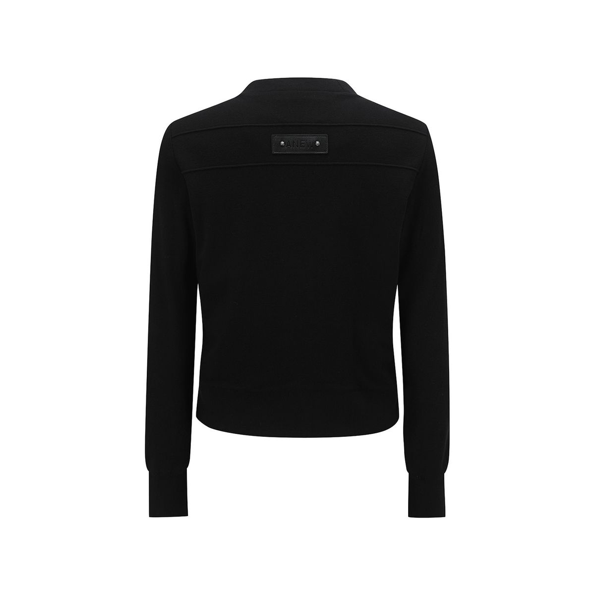 어뉴골프(ANEW GOLF) WOMEN LINE BLOCK BUTTON JACKET_BK