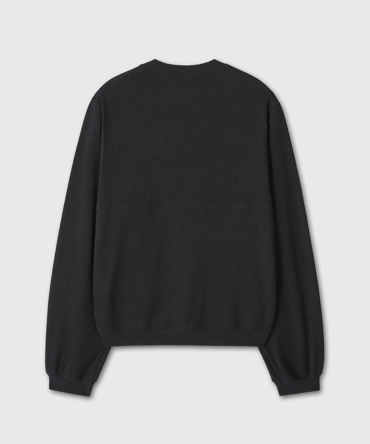 다이브인 우먼(DIVEIN WOMEN) BUTTON DETAIL COTTON CARDIGAN (BLACK)