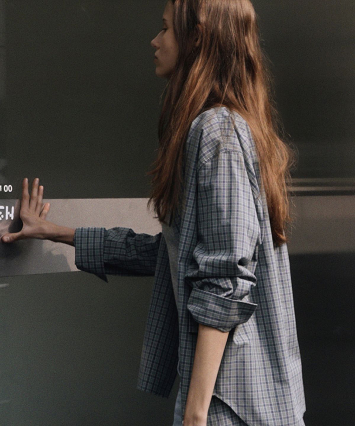 퀸스래빗(Q'SRB) Marcelle Soft Cotton Check Shirt