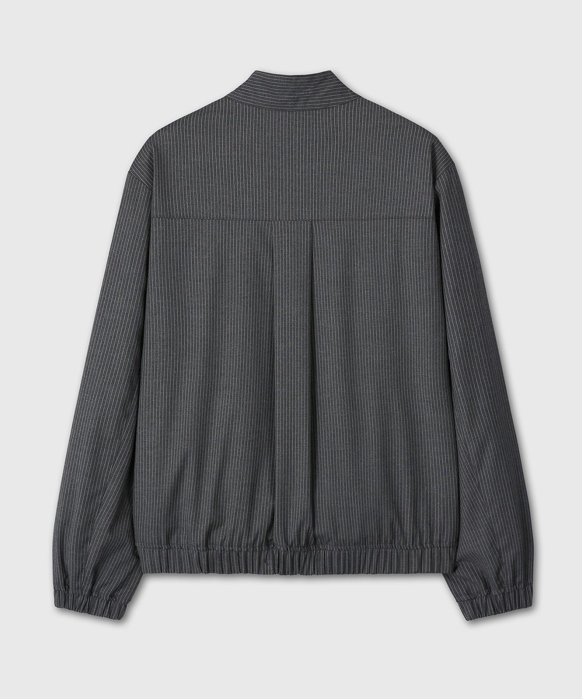 다이브인 우먼(DIVEIN WOMEN) STRIPE SET-UP JACKET (CHARCOAL)