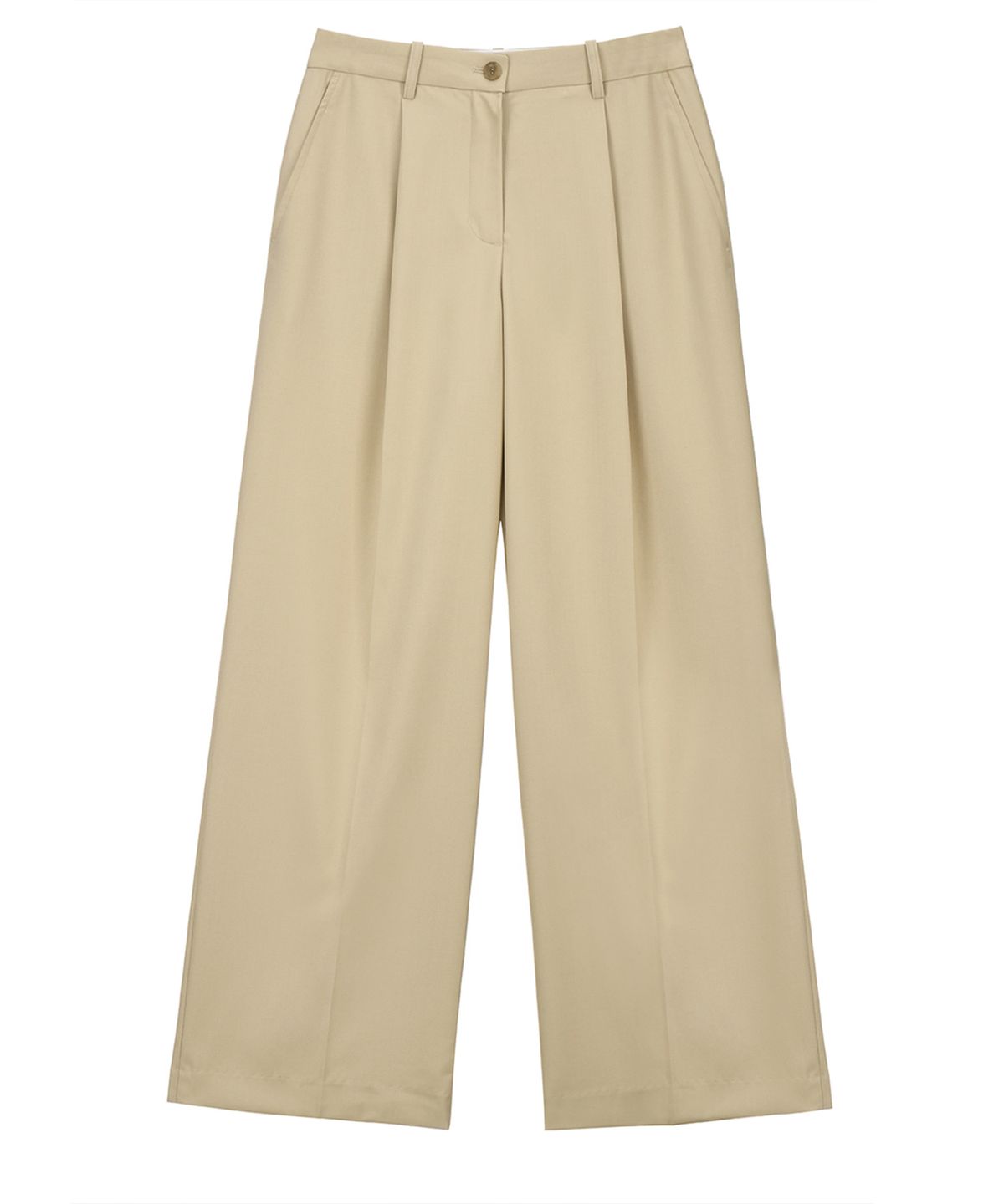퀸스래빗(Q'SRB) Bennett Low-Rise One-Tuck Trousers